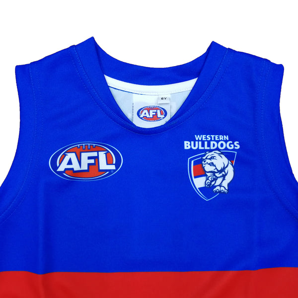 Western Bulldogs Boys Youths Footy Jumper Guernsey