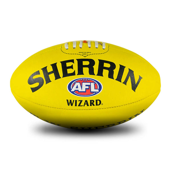 Sherrin AFL Wizard Leather Football